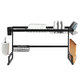 65/85cm Dish Drain Rack Kitchen Sink Dish Drying Shelf Tableware Cup Bowl Storage Tray Holder Organizer 65/85cm Dish Drain Rack Kitchen Sink Dish Drying Shelf Tableware Cup Bowl Storage Tray Holder Organizer