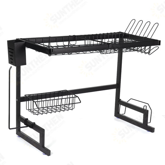 65/85cm Dish Drain Rack Kitchen Sink Dish Drying Shelf Tableware Cup Bowl Storage Tray Holder Organizer 65/85cm Dish Drain Rack Kitchen Sink Dish Drying Shelf Tableware Cup Bowl Storage Tray Holder Organizer