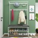 80cm Coat Rack Shoe Rack Multifunctional Storage Bench Door Hat Clothes Umbrella Hangers Storage Shelf Bookshelf Home Office Furniture