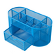 9 Storage Multi-functional Desk Organizer Metal Storage Grid Pen Holder Stationery Container Box Office School Supplies