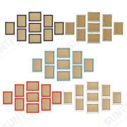 9pcs Frame DIY Combination Photo Wall Home Decoration Waterproof Frame Staircase Living Room Bedroom Wall-hanging Creative Combination Frame with Installation 9pcs Frame DIY Combination Photo Wall Home Decoration Waterproof Frame Staircase Living Room Bedroom Wall-hanging Creative Combination Frame with Installation