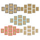 9pcs Frame DIY Combination Photo Wall Home Decoration Waterproof Frame Staircase Living Room Bedroom Wall-hanging Creative Combination Frame with Installation 9pcs Frame DIY Combination Photo Wall Home Decoration Waterproof Frame Staircase Living Room Bedroom Wall-hanging Creative Combination Frame with Installation