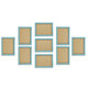 9pcs Frame DIY Combination Photo Wall Home Decoration Waterproof Frame Staircase Living Room Bedroom Wall-hanging Creative Combination Frame with Installation 9pcs Frame DIY Combination Photo Wall Home Decoration Waterproof Frame Staircase Living Room Bedroom Wall-hanging Creative Combination Frame with Installation