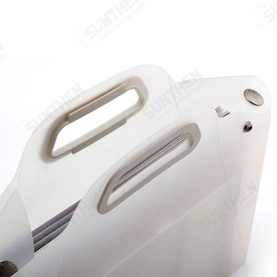 A4 Durable Transparent File Folder Files Bag Document Folder Double Buckle School Office Appliance