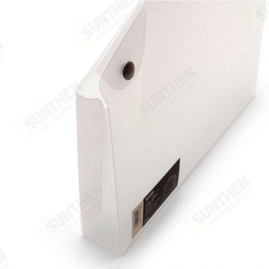 A4 Durable Transparent File Folder Files Bag Document Folder Double Buckle School Office Appliance