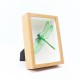 A4/6/8/10 inch 3D Hollow Photo Frame Wood Butterfly Dragonfly Dry Flower Frame Home Office Desktop Ornament Gift Supplies