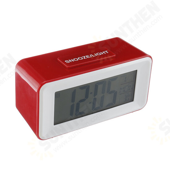 Backlight LCD Digital Alarm Clock 4.5inch/3.2inch Large Display Night Light with Calendar Thermometer Electronic Alarm Clock