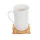 Bamboo Cup Mat Water Cup Storage Rack Creative Cup Organizing Shelf Household Office Living Wooden Gifts Supplies