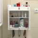 Bathroom Wall Mounted Storage Rack Towels Shower Gel Shampoo Organizer Home Office Living Room Kitchen Furniture