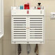 Bathroom Wall Mounted Storage Rack Towels Shower Gel Shampoo Organizer Home Office Living Room Kitchen Furniture