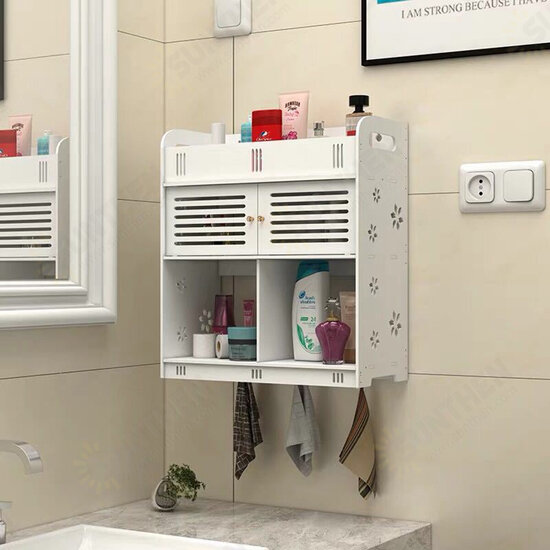 Bathroom Wall Mounted Storage Rack Towels Shower Gel Shampoo Organizer Home Office Living Room Kitchen Furniture Bathroom Wall Mounted Storage Rack Towels Shower Gel Shampoo Organizer Home Office Living Room Kitchen Furniture