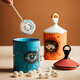 Big Eyes Jar Hands with Ceramic Lids Decorative Cans Candle Holders Storage Cans Cosmetic Storage Tank Pen Pencils Holder