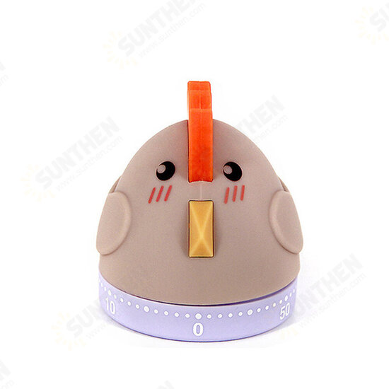 Cartoon Animal Shape Timer Multifunction Study Time Management Kitchen Cooking Countdown Mechanical Timer Reminder