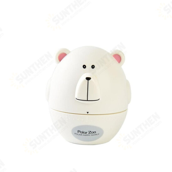 Cartoon Mechanical Timer 55 Minutes Timer Kitchen Cooking Baking Student Learning Test Timer Portable for Home Timer