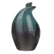 Ceramic Backflow Incense Burner Holder Handmade Black Incense Censer Home Furniture Decor with 10pcs Cones