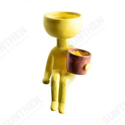 Character Portrait Flower Pot Resin Abstract Human Face Flower Pot Home Desktop Case Micro Landscape Decoration Character Portrait Flower Pot Resin Abstract Human Face Flower Pot Home Desktop Case Micro Landscape Decoration