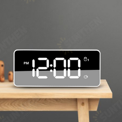Chargable LED 12/24H Alarm Clock Multifunction Backlight Adjustment with Dual Alarm Settings Snooze Alarm Clock Office Home Decorations Chargable LED 12/24H Alarm Clock Multifunction Backlight Adjustment with Dual Alarm Settings Snooze Alarm Clock Office Home Decorations
