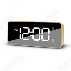 Chargable LED 12/24H Alarm Clock Multifunction Backlight Adjustment with Dual Alarm Settings Snooze Alarm Clock Office Home Decorations Chargable LED 12/24H Alarm Clock Multifunction Backlight Adjustment with Dual Alarm Settings Snooze Alarm Clock Office Home Decorations