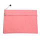 Colorful Double Layer Canvas Cloth Zipper Book Pencil Pen Case Bag File Document Bags