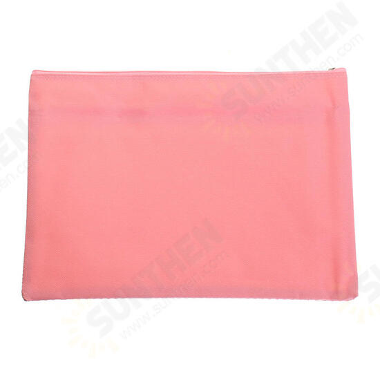Colorful Double Layer Canvas Cloth Zipper Book Pencil Pen Case Bag File Document Bags Colorful Double Layer Canvas Cloth Zipper Book Pencil Pen Case Bag File Document Bags