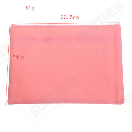 Colorful Double Layer Canvas Cloth Zipper Book Pencil Pen Case Bag File Document Bags Colorful Double Layer Canvas Cloth Zipper Book Pencil Pen Case Bag File Document Bags