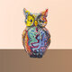 Colorful Owl Ornaments Creative Creative Art Animal Resin Crafts Home Office Desktop Decorations Accessories Colorful Owl Ornaments Creative Creative Art Animal Resin Crafts Home Office Desktop Decorations Accessories
