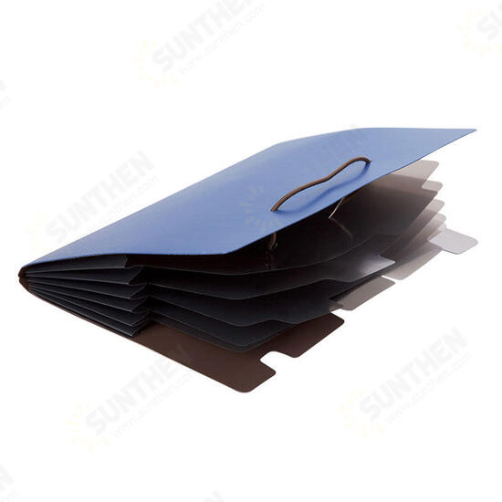 A7626 Expanding File Folder A5 Organ Bag 6 Pockets Desktop Organizer Paper Holder Document Folder School Supplies A7626 Expanding File Folder A5 Organ Bag 6 Pockets Desktop Organizer Paper Holder Document Folder School Supplies