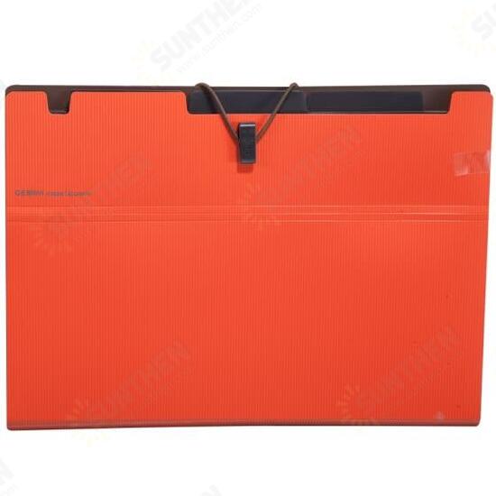 A7626 Expanding File Folder A5 Organ Bag 6 Pockets Desktop Organizer Paper Holder Document Folder School Supplies A7626 Expanding File Folder A5 Organ Bag 6 Pockets Desktop Organizer Paper Holder Document Folder School Supplies