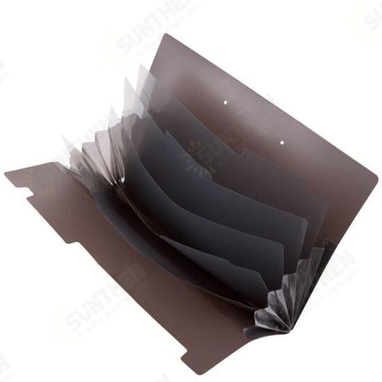 A7626 Expanding File Folder A5 Organ Bag 6 Pockets Desktop Organizer Paper Holder Document Folder School Supplies A7626 Expanding File Folder A5 Organ Bag 6 Pockets Desktop Organizer Paper Holder Document Folder School Supplies