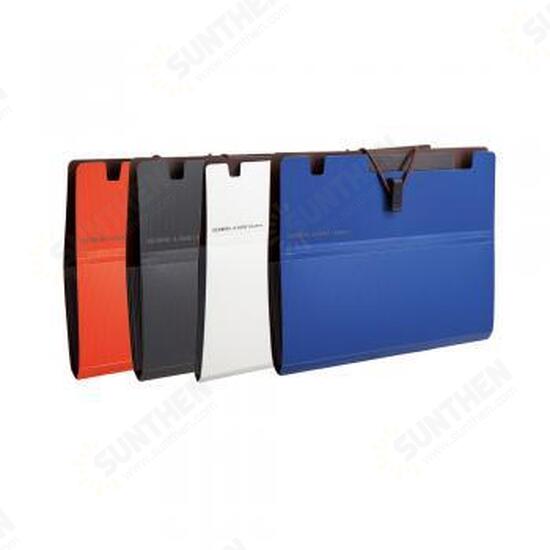 A7626 Expanding File Folder A5 Organ Bag 6 Pockets Desktop Organizer Paper Holder Document Folder School Supplies A7626 Expanding File Folder A5 Organ Bag 6 Pockets Desktop Organizer Paper Holder Document Folder School Supplies