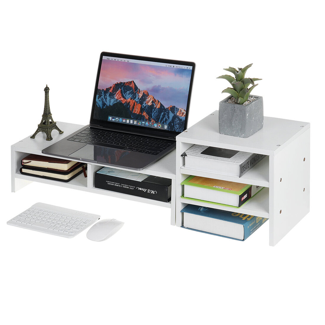 Computer Monitor Riser Desktop LED LCD Laptop Monitor Support Stand ...