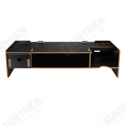 Computer Monitor Stand Laptop Riser Stand Base Desktop Organizer Storage Shelf Bracket for Home Office Computer Monitor Stand Laptop Riser Stand Base Desktop Organizer Storage Shelf Bracket for Home Office
