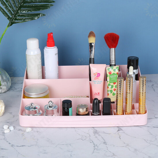 Cosmetic Storage Box Desktop Makeup Organizer Drawer Case Brush Holder Lipstick Jewelry Storage Box Brush Display Case