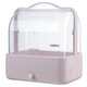 Cosmetic Storage Box Transparent Dust Cover Desktop Makeup Organizer Household Portable Shelf Cosmetic Storage Box Transparent Dust Cover Desktop Makeup Organizer Household Portable Shelf