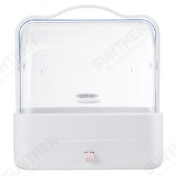 Cosmetic Storage Box Transparent Dust Cover Desktop Makeup Organizer Household Portable Shelf Cosmetic Storage Box Transparent Dust Cover Desktop Makeup Organizer Household Portable Shelf