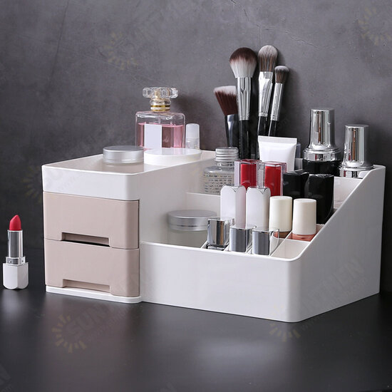 Cosmetics Storage Box Drawer Makeup Holder Organizer Desktop Dressing Table Nail Polish Lipstick Storage Box Jewelry Case