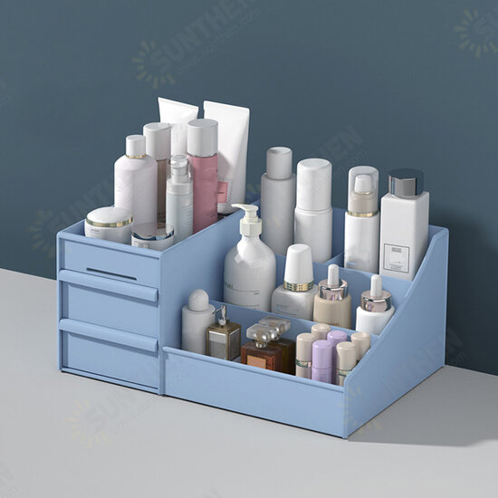 Cosmetics Storage Box Makeup Organizer Drawer Desktop Sundries Container Nail Polish Lipstick Storage Box Jewelry Case