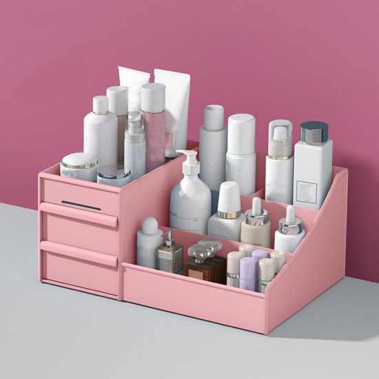Cosmetics Storage Box Makeup Organizer Drawer Desktop Sundries Container Nail Polish Lipstick Storage Box Jewelry Case