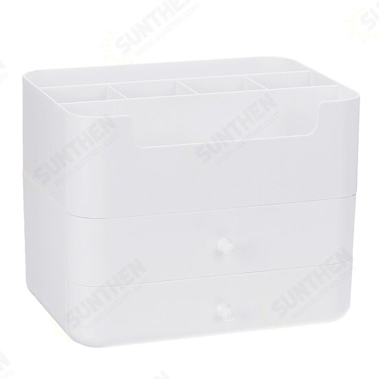 Cosmetics Storage Box Tissue Box Plastic Desktop Makeup Organizer Drawer Sundries Container Nail Polish Lipstick Jewelry Case