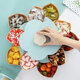 Creative Rotation Fruit Plate Desktop Storage Single/Double Layer Plastic Desktop Decoration Storage
