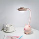 Cute Deer Hose Table Lamp Foldable USB Charging LED Stepless Dimming Table Lamp Bedroom Dormitory Bedside Night Light