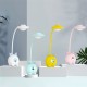 Cute Deer Hose Table Lamp Foldable USB Charging LED Stepless Dimming Table Lamp Bedroom Dormitory Bedside Night Light