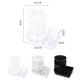 Cute L shape 360° Spinning Desktop Makeup Organizer Storage Lipstick Box Multifunctional Makeup Storage Lipstick Box