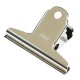 9533 4 Pcs/lot 76mm Large Yamagata Bill Tickets Clamp Board Clips Financial Binder Clips Metal Bill Holder Office and School Supplies