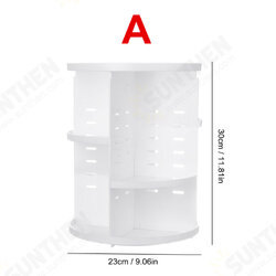 Desk Organizers Makeup Cosmetic Rack Holder 360° Rotating Small Part Storage Case Stand Home Office Desk Organizers Makeup Cosmetic Rack Holder 360° Rotating Small Part Storage Case Stand Home Office