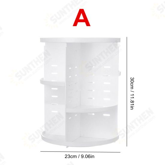 Desk Organizers Makeup Cosmetic Rack Holder 360° Rotating Small Part Storage Case Stand Home Office Desk Organizers Makeup Cosmetic Rack Holder 360° Rotating Small Part Storage Case Stand Home Office