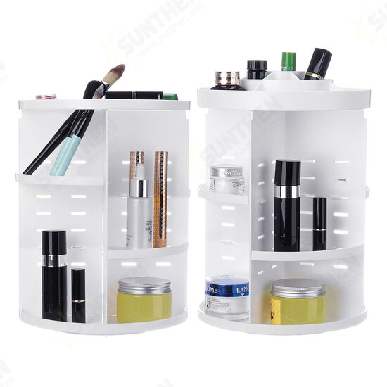 Desk Organizers Makeup Cosmetic Rack Holder 360° Rotating Small Part Storage Case Stand Home Office Desk Organizers Makeup Cosmetic Rack Holder 360° Rotating Small Part Storage Case Stand Home Office