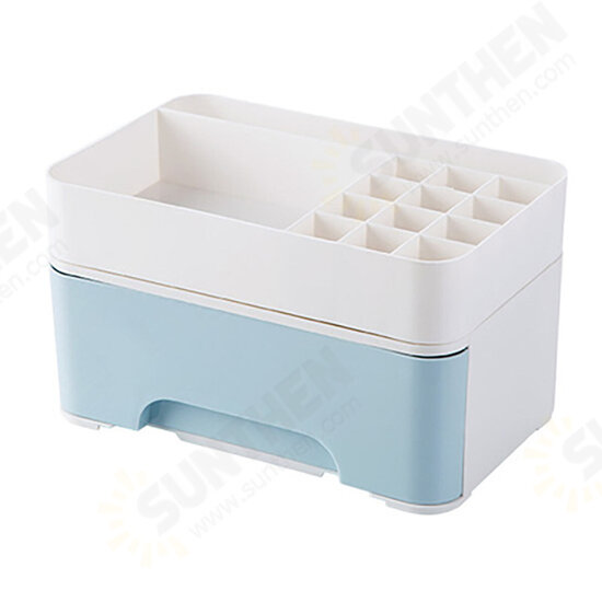 Desk Skin Care Products Storage Box Multi functional Lipstick Cosmetic Storage Box with Drawer Home Bedroom Organizer Desk Skin Care Products Storage Box Multi functional Lipstick Cosmetic Storage Box with Drawer Home Bedroom Organizer