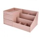 Desktop Cosmetic Storage Box Drawer Large Capacity Makeup Brushes Organizer Dressing Table Skin Care Rack House Container Mobile Phone Sundries