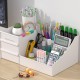 Desktop Cosmetic Storage Box Drawer Large Capacity Makeup Brushes Organizer Dressing Table Skin Care Rack House Container Mobile Phone Sundries